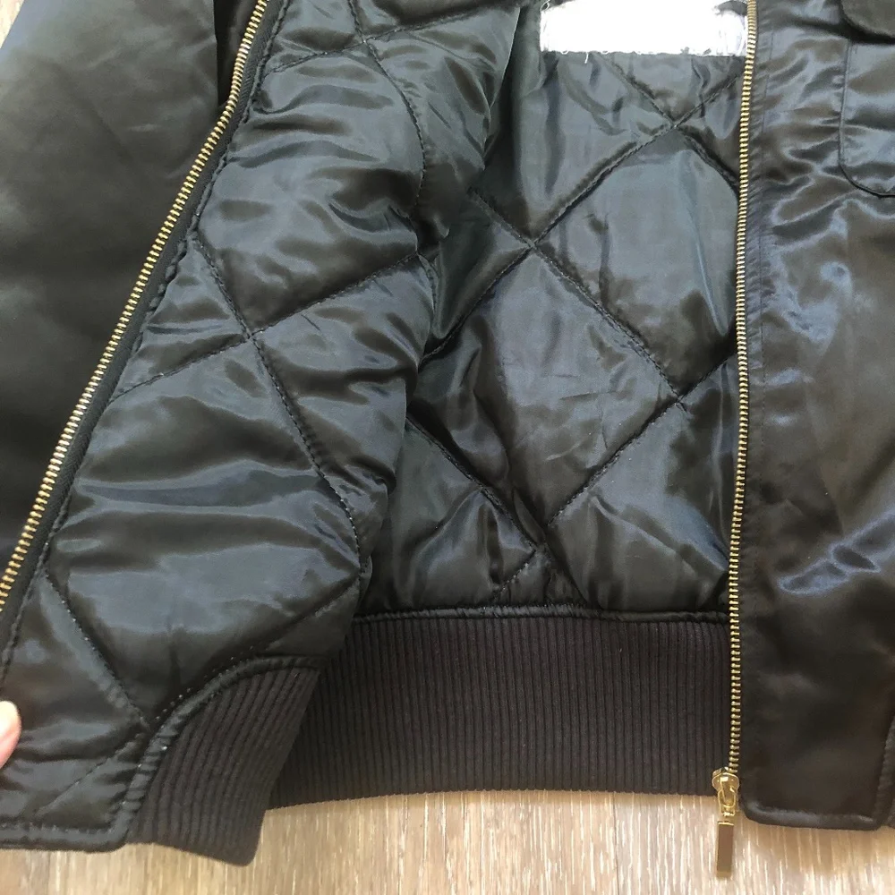 PLT Kourtney Kardashian Bomber Jacket | S - Picture 6 of 8